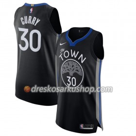 Muški NBA Dres Golden State Warriors Stephen Curry 30 Nike 2019-20 City Edition Swingman